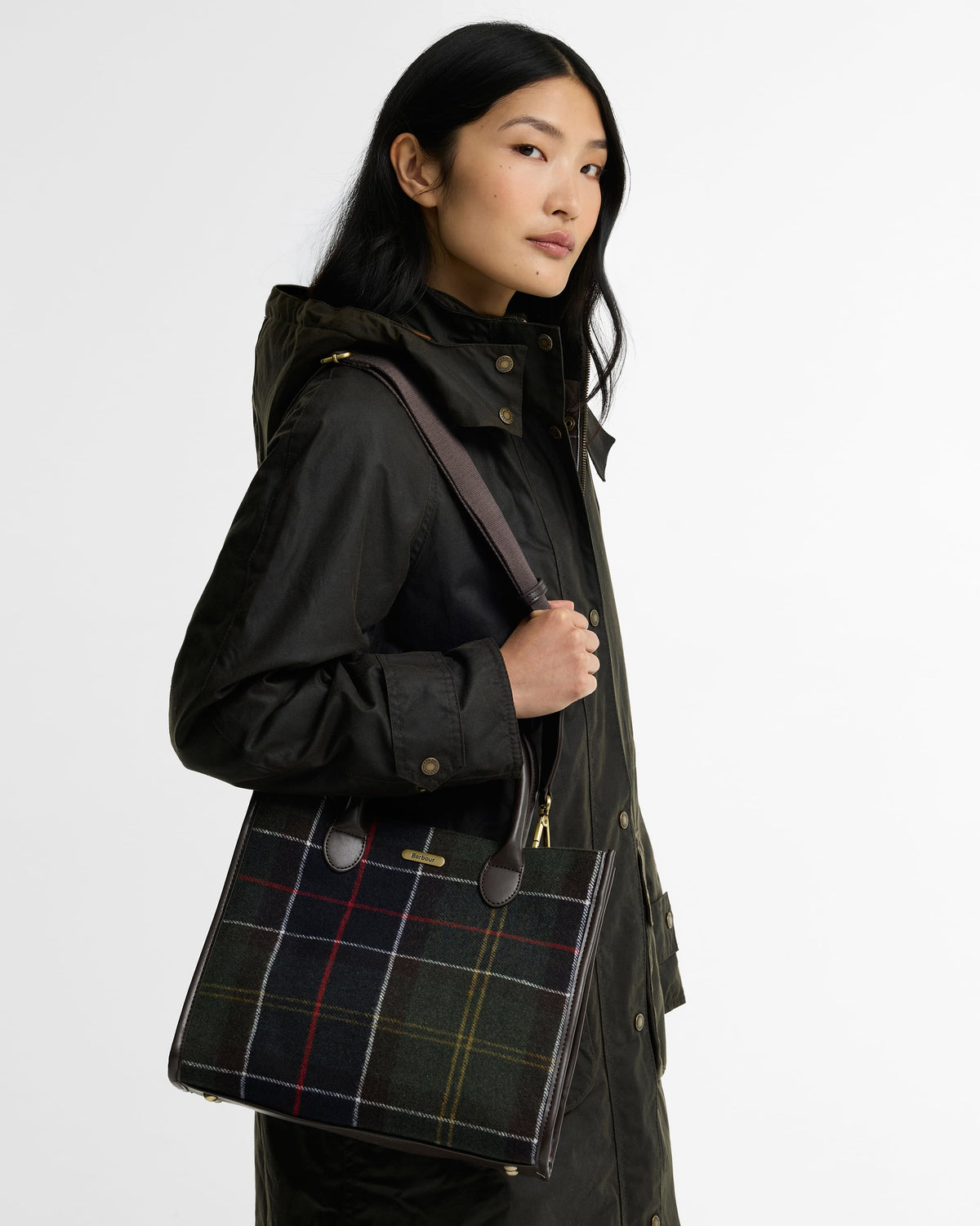 BARBOUR Borsa BARRHILL TARTAN TOTE