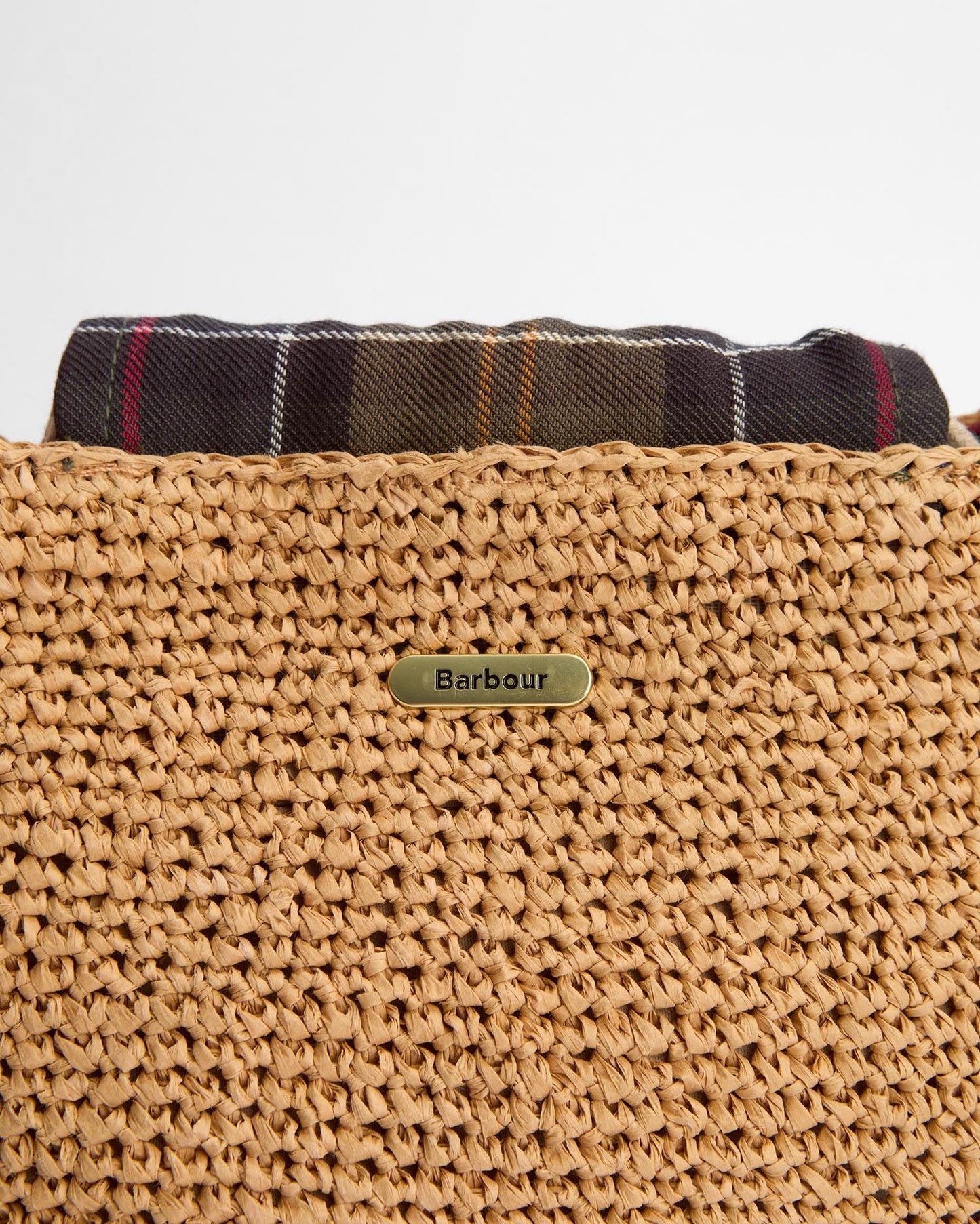 BARBOUR Borsa donna piccola intessuta corda LILY