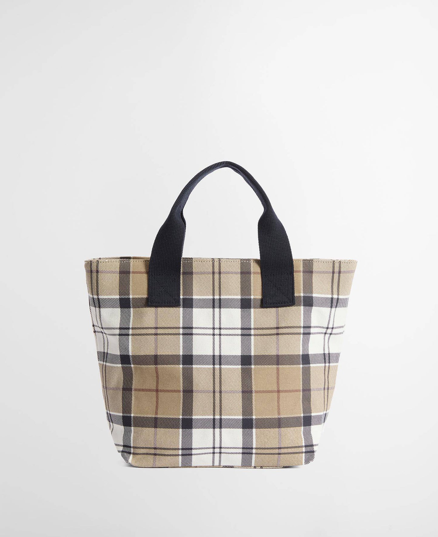 BARBOUR Borsa mini tote MAISY in tartan blu