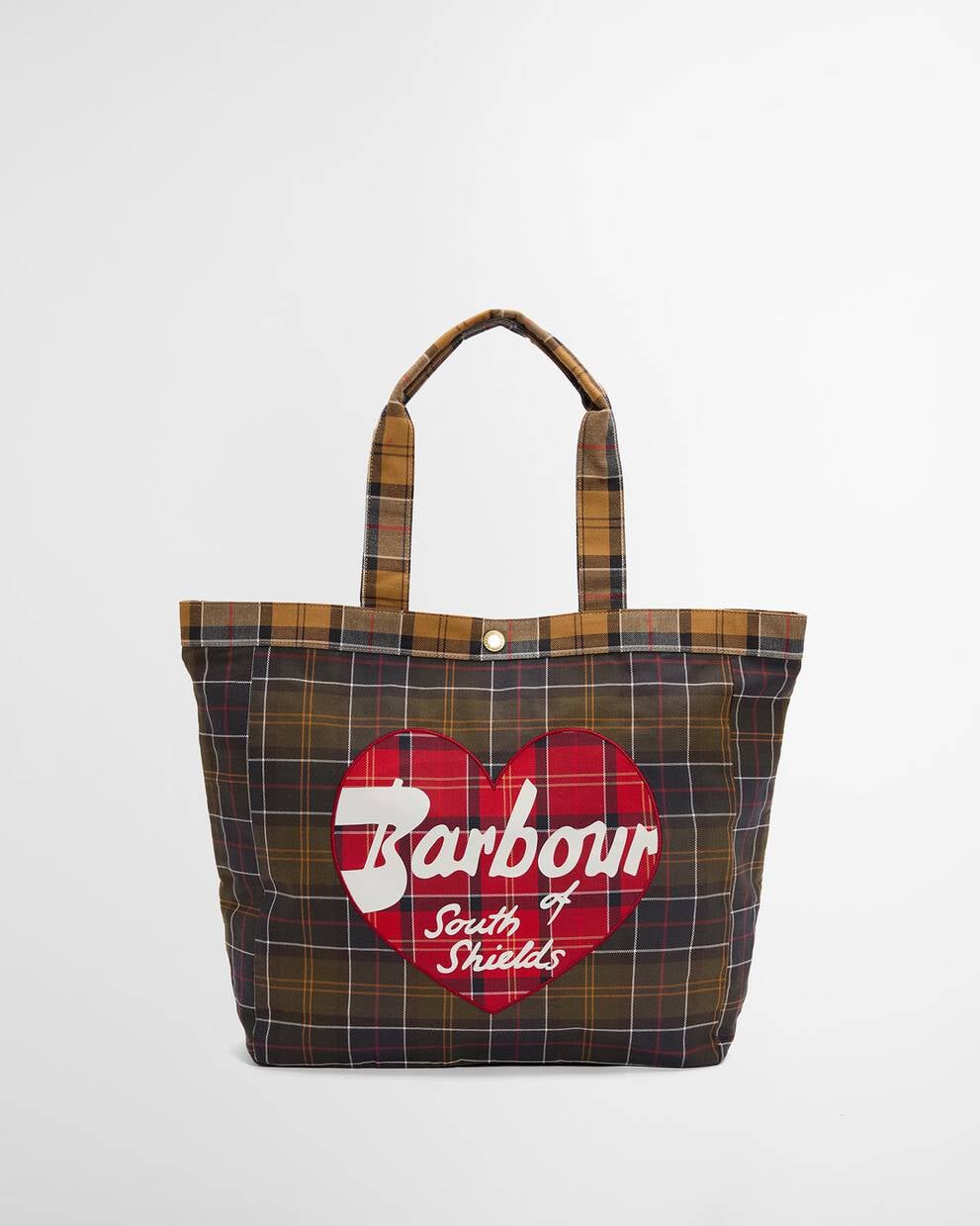 BARBOUR Borsa HEART TOTE BAG in canvas