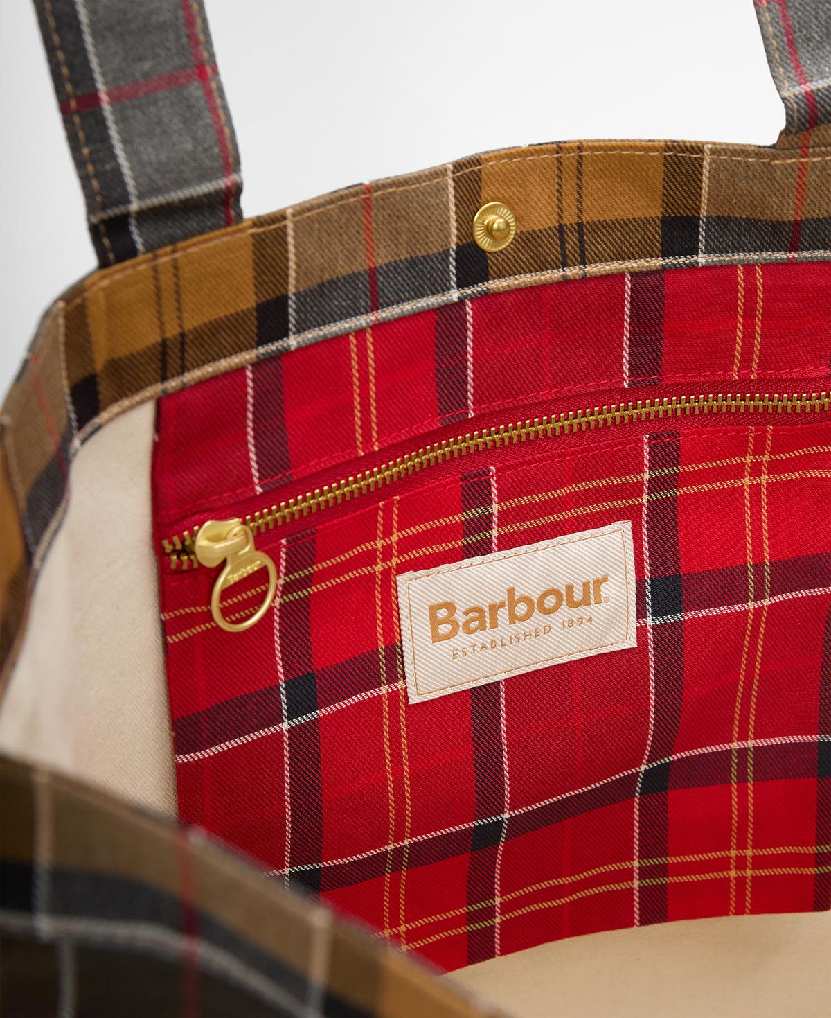 BARBOUR Borsa HEART TOTE BAG in canvas