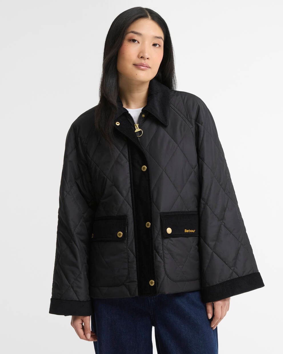 BARBOUR Giubbotto trapuntato a trapezio KILNWICK QUILTED JACKET