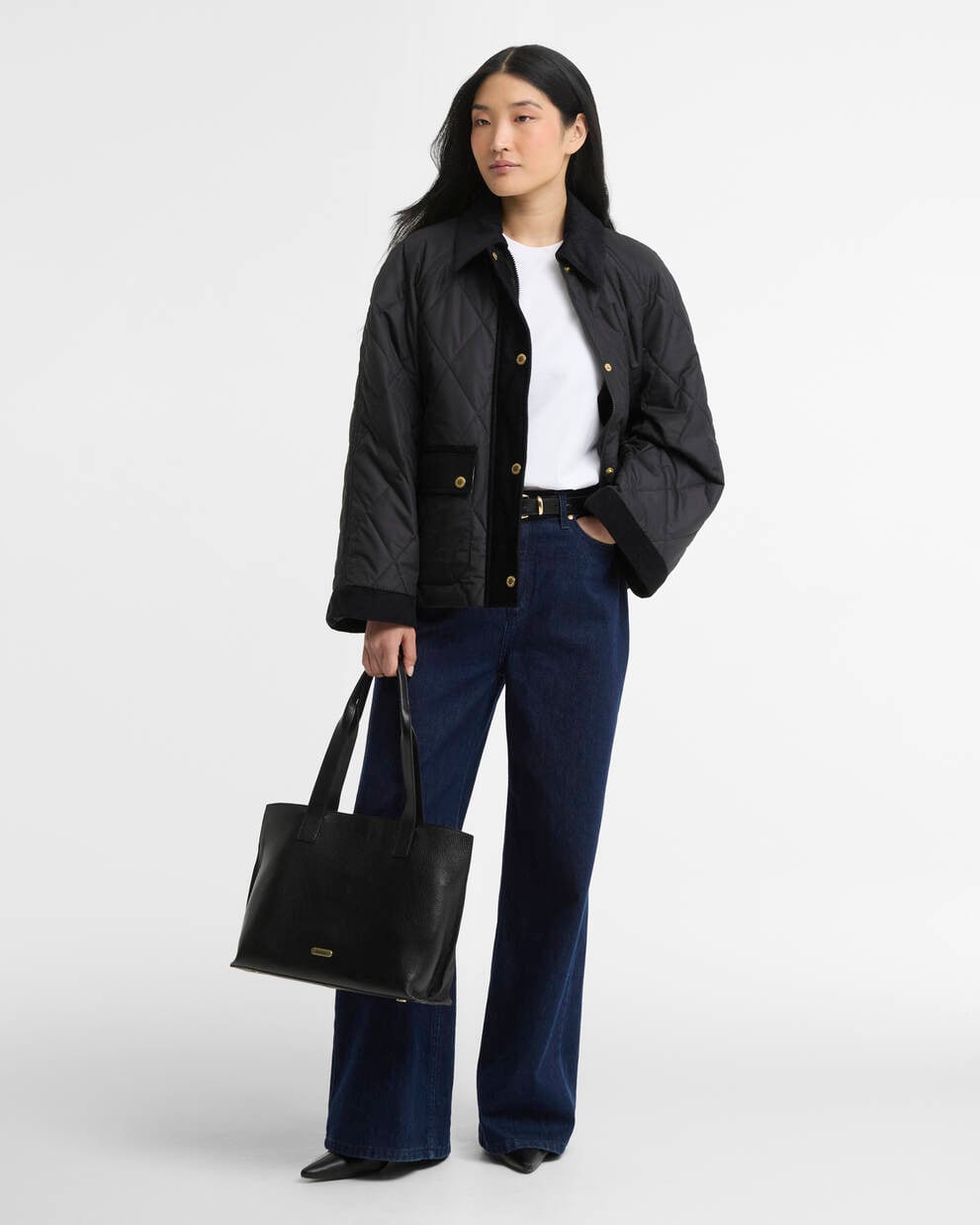 BARBOUR Giubbotto trapuntato a trapezio KILNWICK QUILTED JACKET