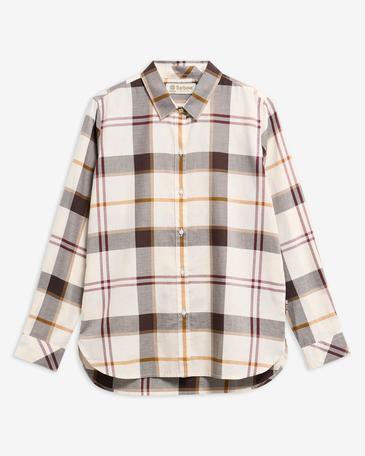 BARBOUR Camicia MOORLAND check beige
