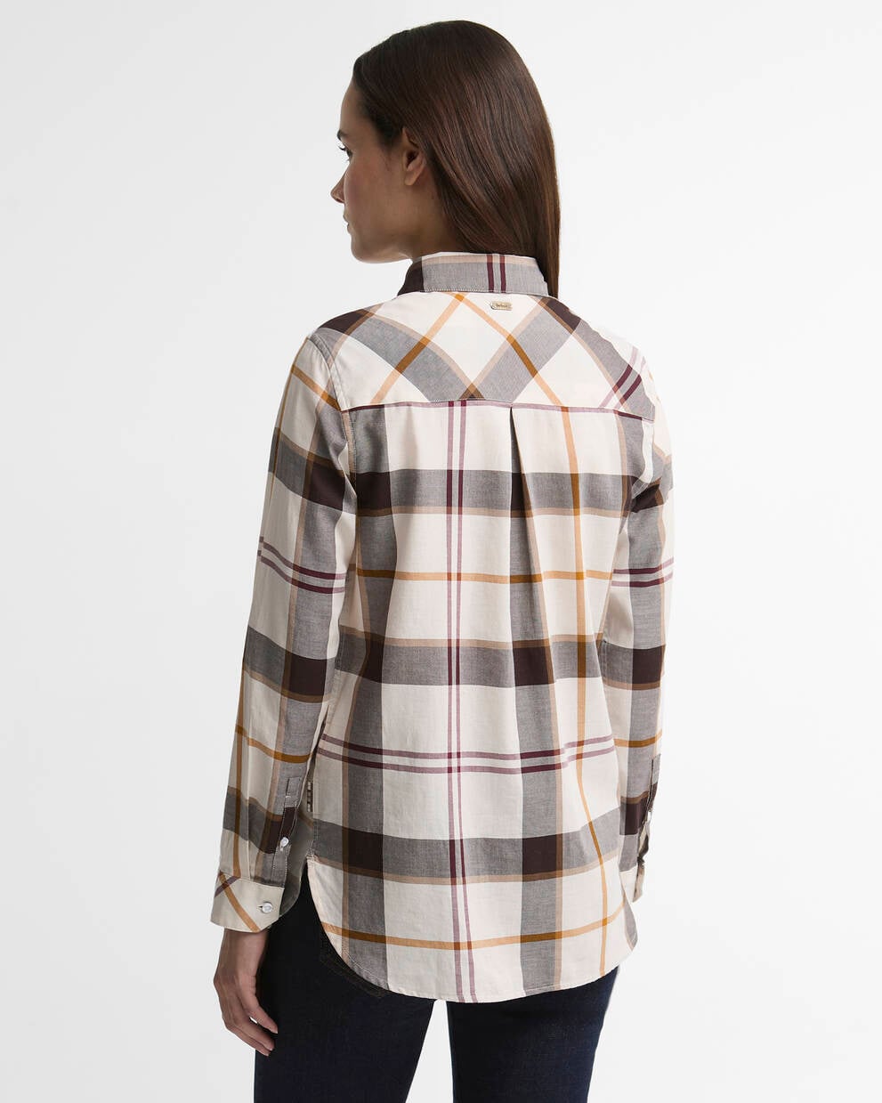 BARBOUR Camicia MOORLAND check beige