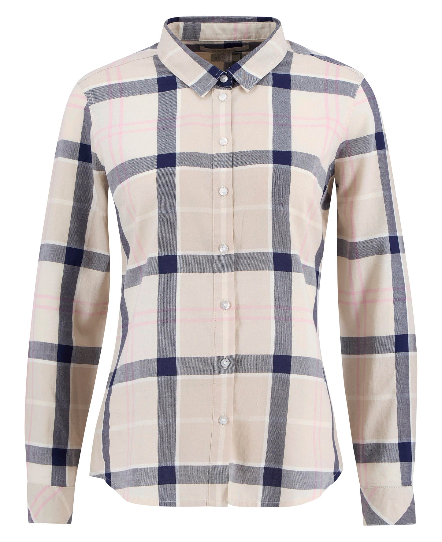 BARBOUR Camicia donna maniche lunghe in tartan 100%cotone regular fit BREDON SHIRT