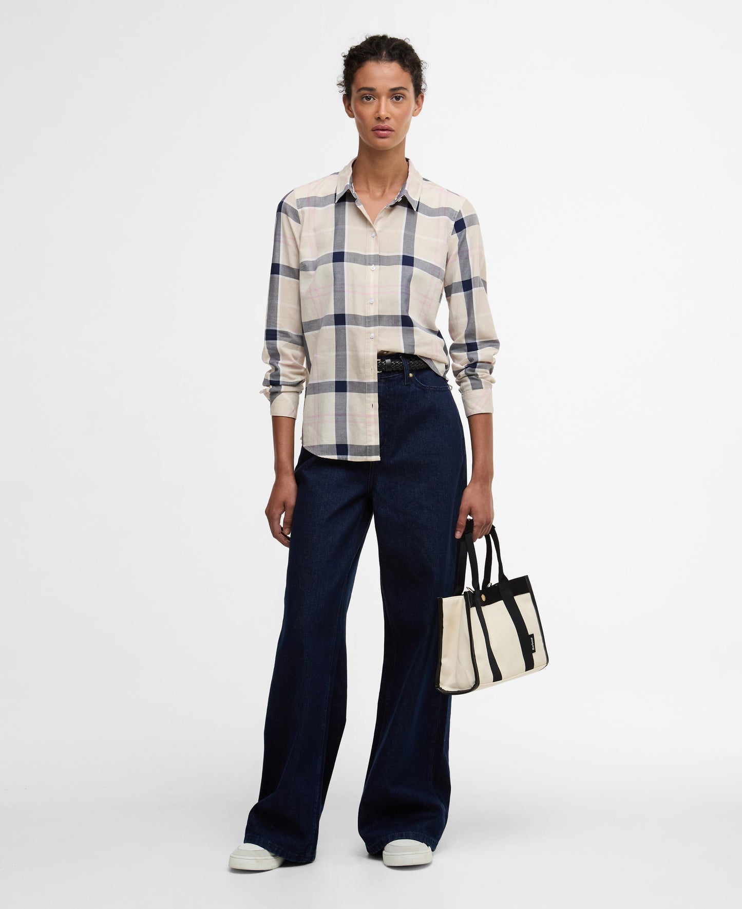 BARBOUR Camicia donna maniche lunghe in tartan 100%cotone regular fit BREDON SHIRT