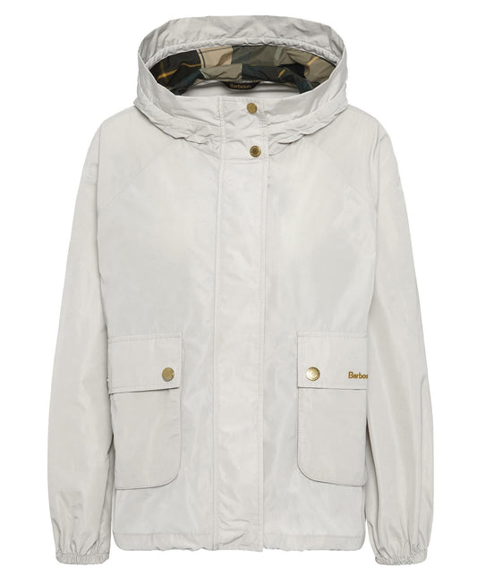 BARBOUR Giubbotto donna sfoderato pietra a trapezio con coulisse MAE