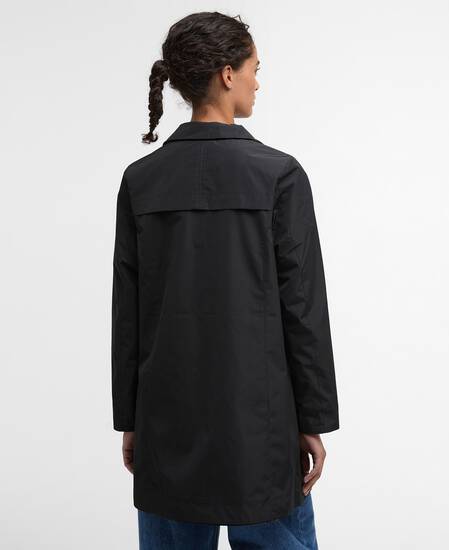 BARBOUR Trench reversibile in nylon showerproof BABBITY