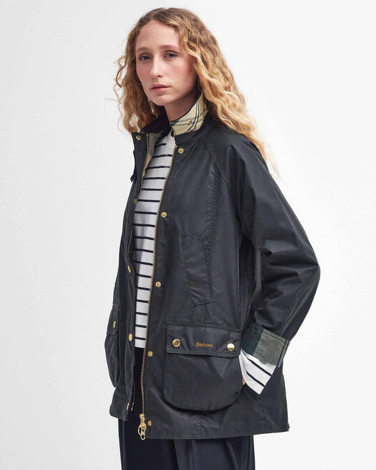 BARBOUR Giubbotto cerato MODERN BEADNELL WAX