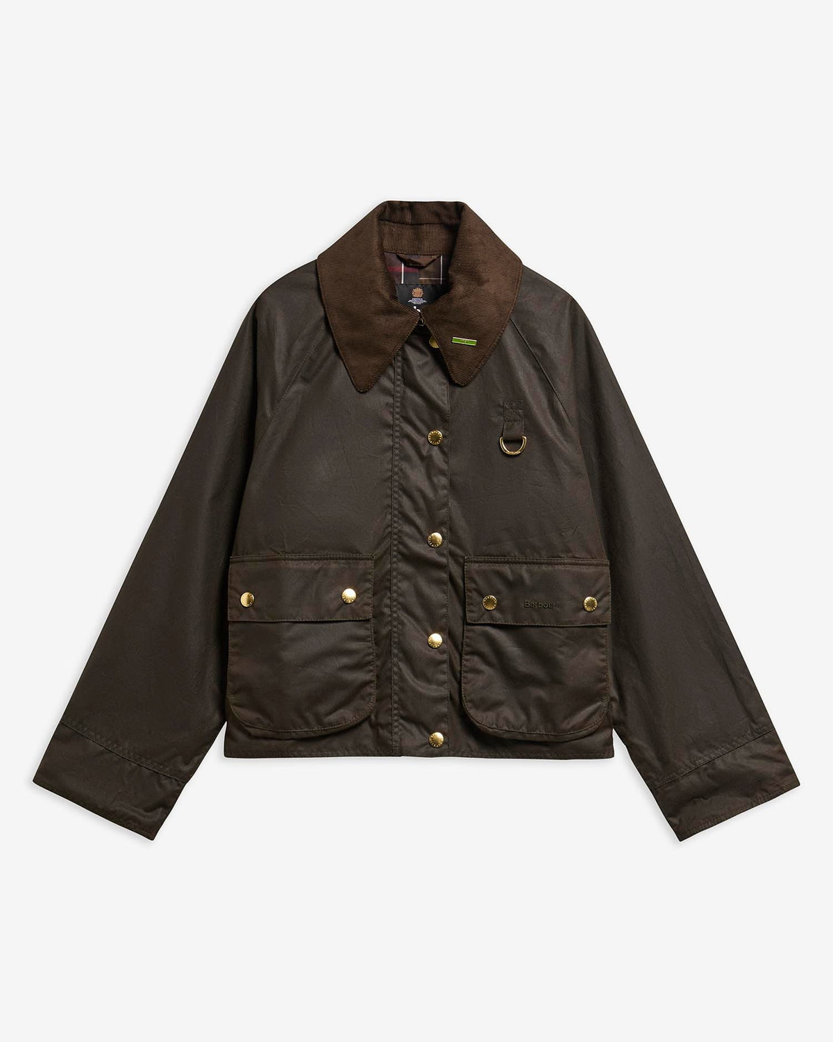 BARBOUR Giubbotto corto cerato MODERN SPEY WAX