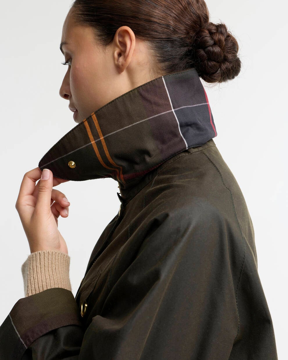 BARBOUR Giubbotto corto cerato MODERN SPEY WAX