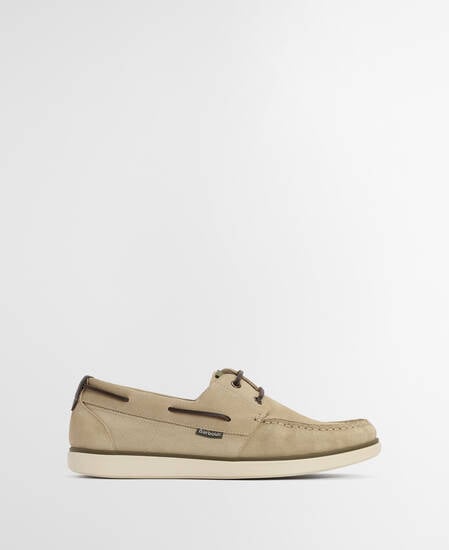 BARBOUR Mocassini da barca in suede ROTHLEY BOAT SHOE