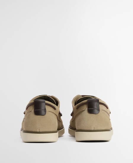 BARBOUR Mocassini da barca in suede ROTHLEY BOAT SHOE