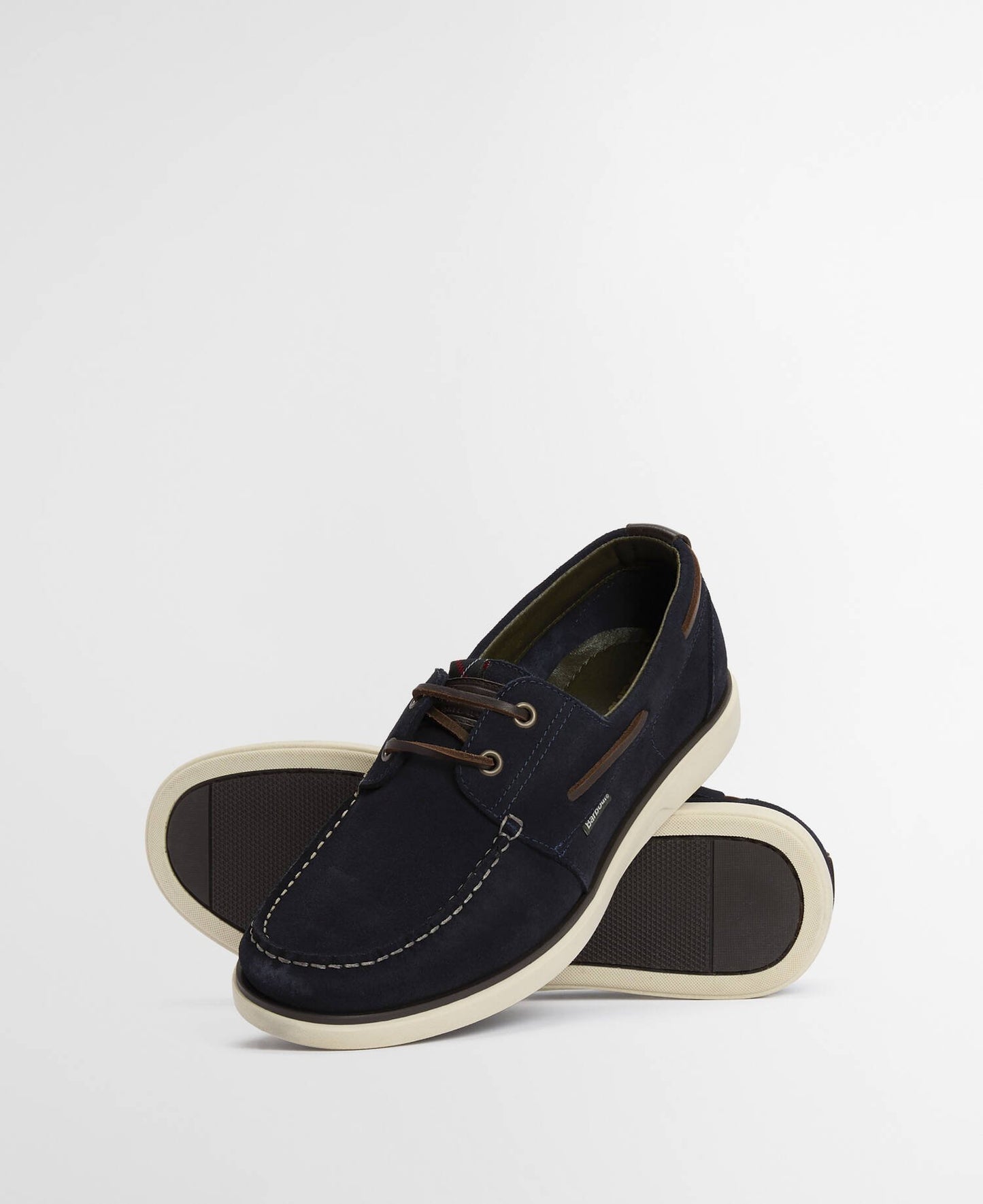 BARBOUR Mocassini da barca in suede ROTHLEY BOAT SHOE