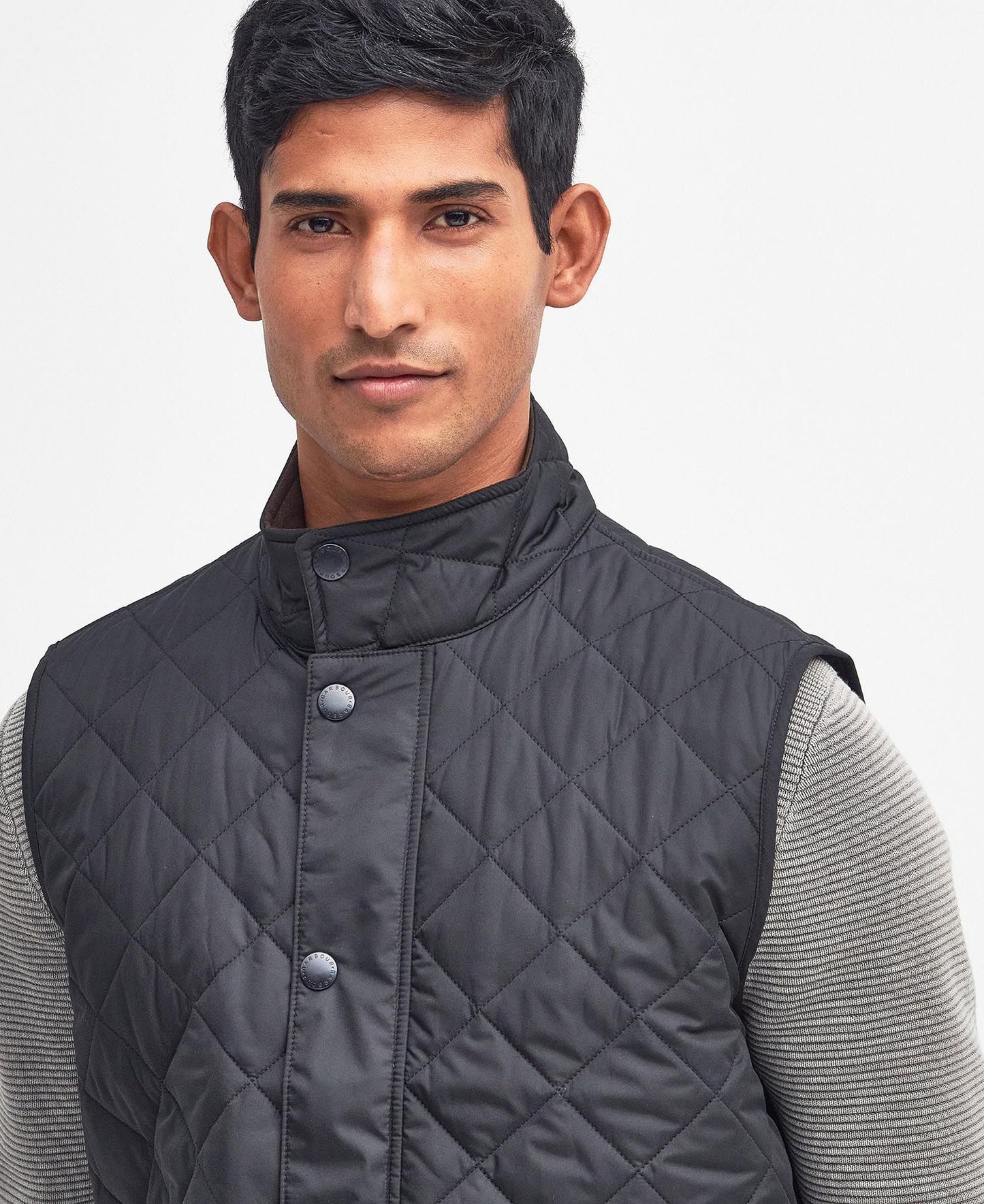BARBOUR Gilet uomo trapuntato con tasche NEW LOWERDALE blu