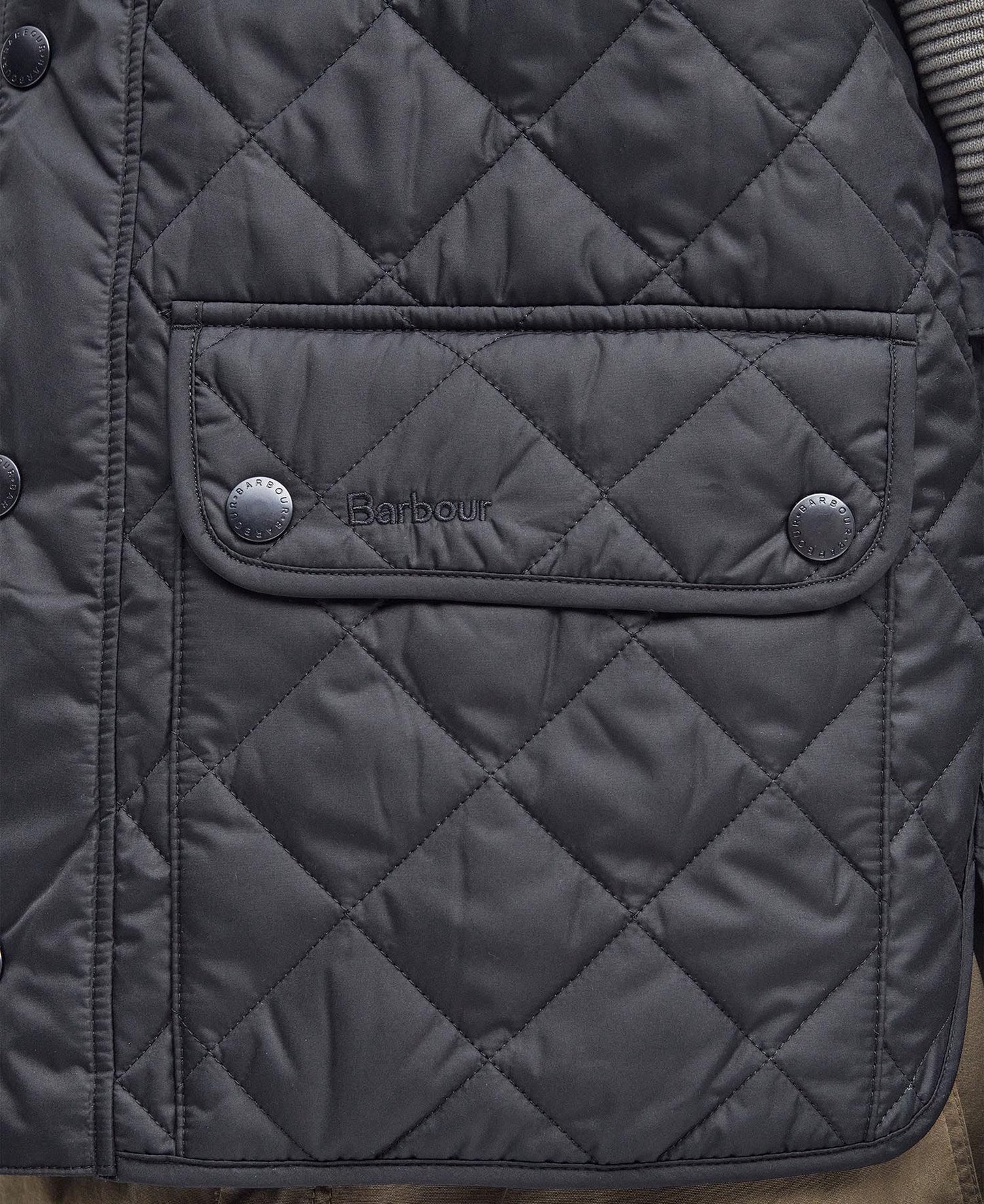 BARBOUR Gilet uomo trapuntato con tasche NEW LOWERDALE blu