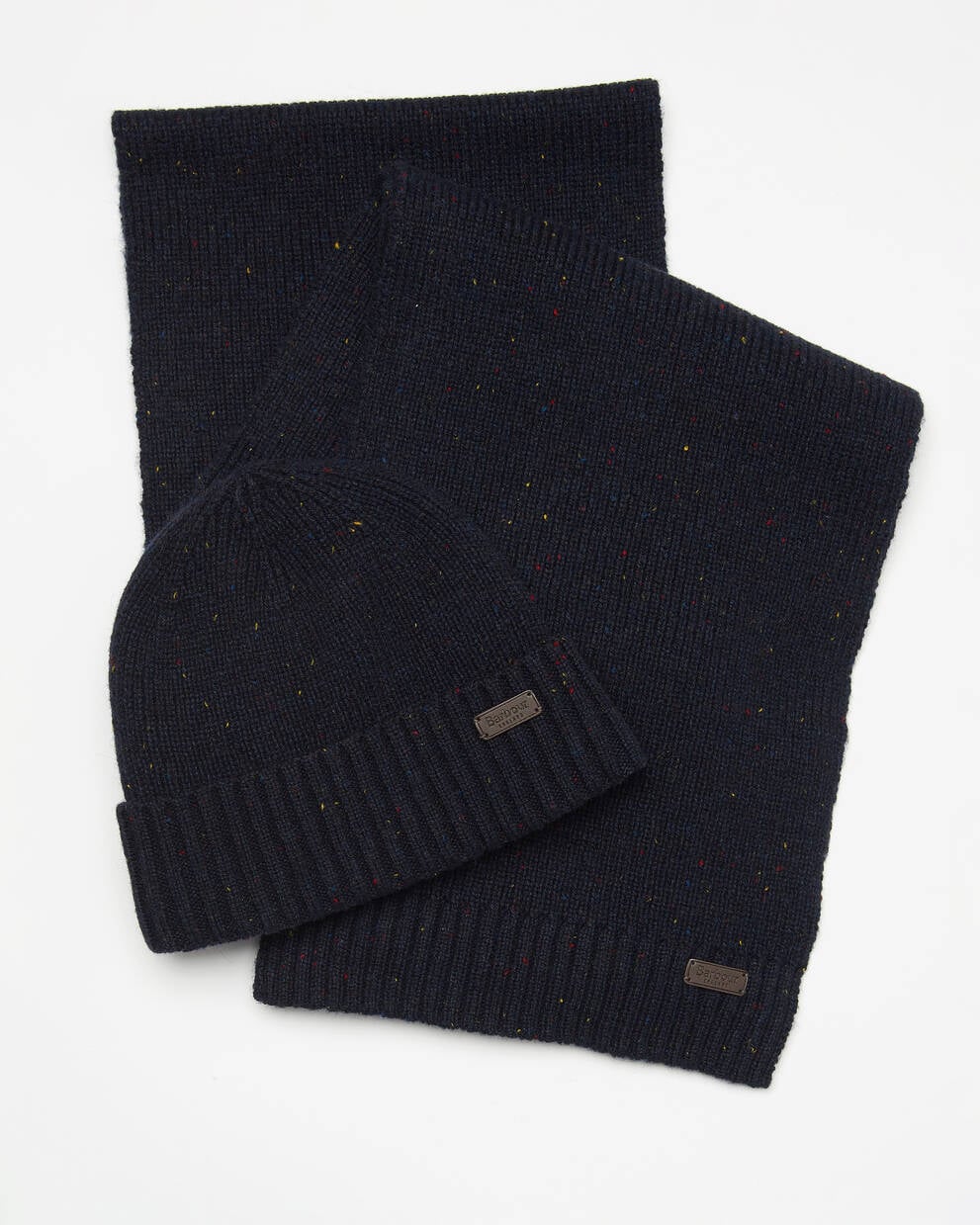 BARBOUR Set sciarpa e cappello CARLTON FLECK BEANIE