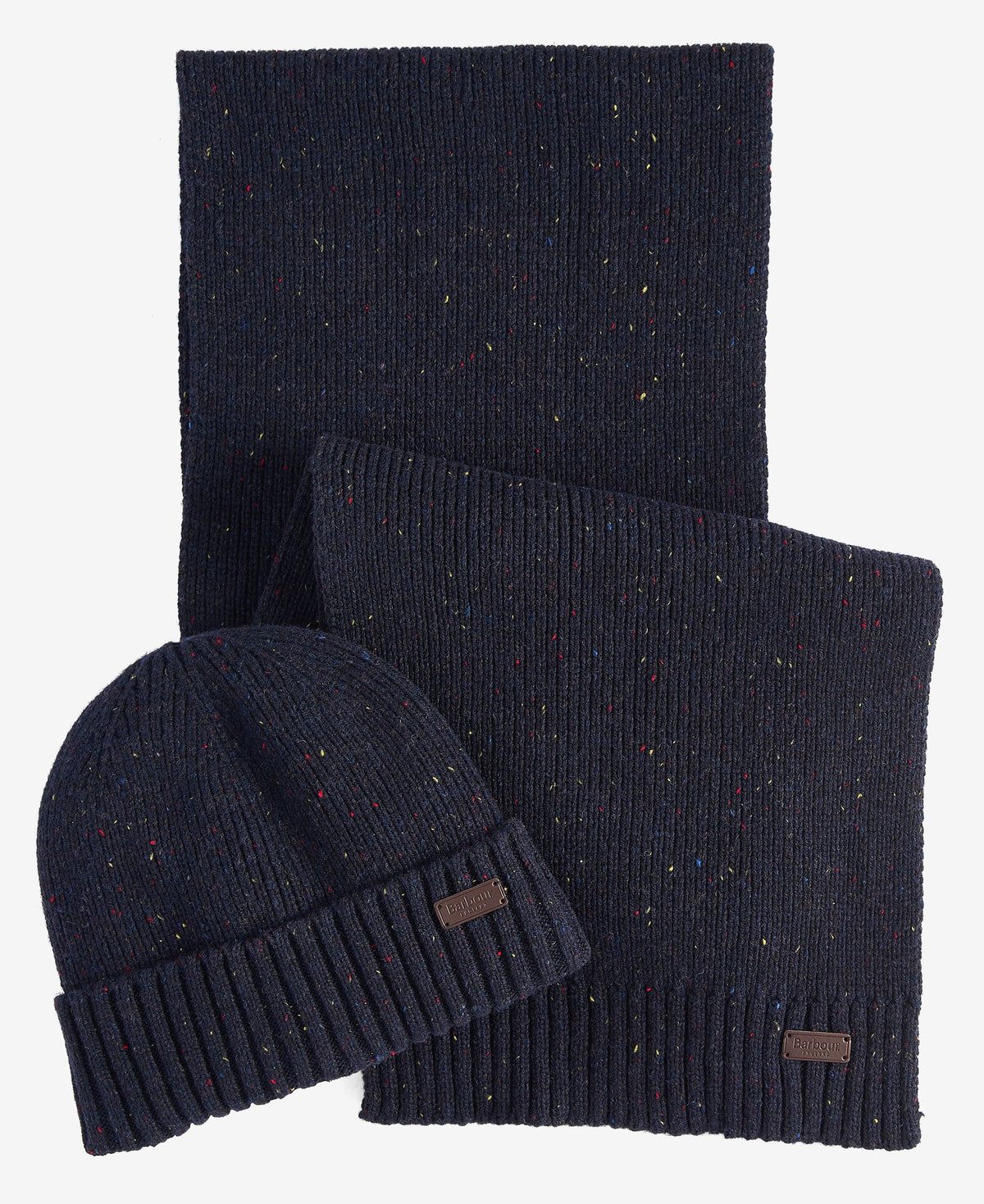 BARBOUR Set sciarpa e cappello CARLTON FLECK BEANIE