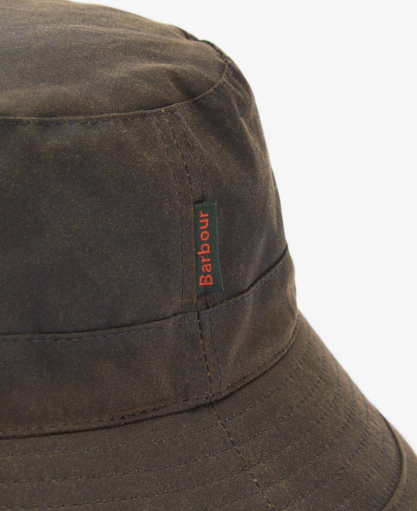BARBOUR Cappello modello pescatore in tessuto cerato WAX SPORT HAT