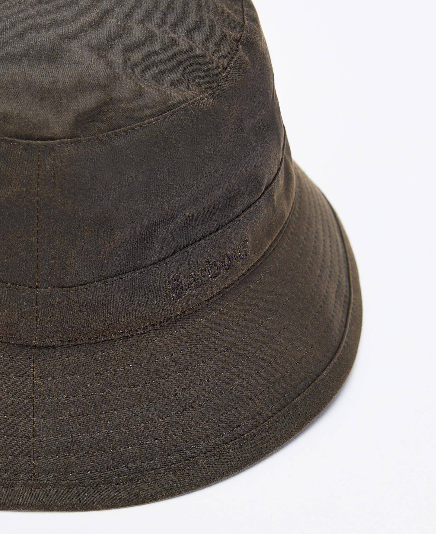 BARBOUR Cappello modello pescatore in tessuto cerato WAX SPORT HAT