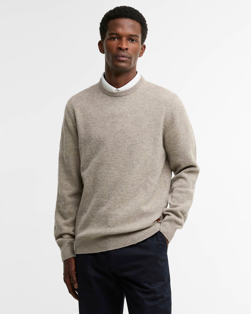 BARBOUR Maglia girocollo essential