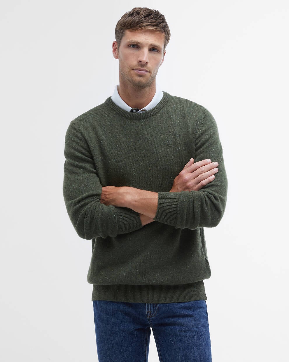BARBOUR Maglia essential tisbury crew