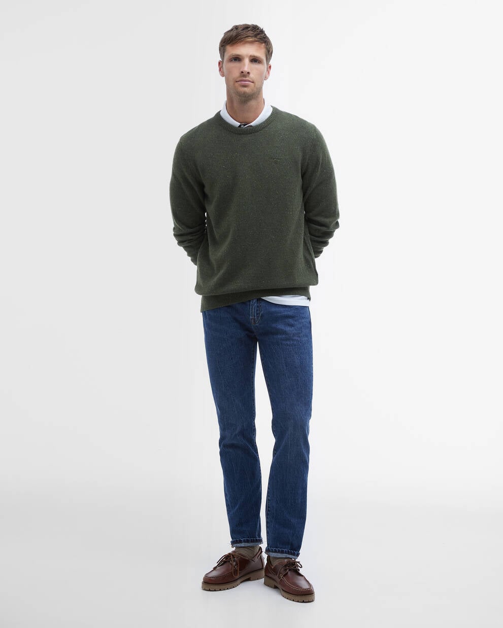 BARBOUR Maglia essential tisbury crew