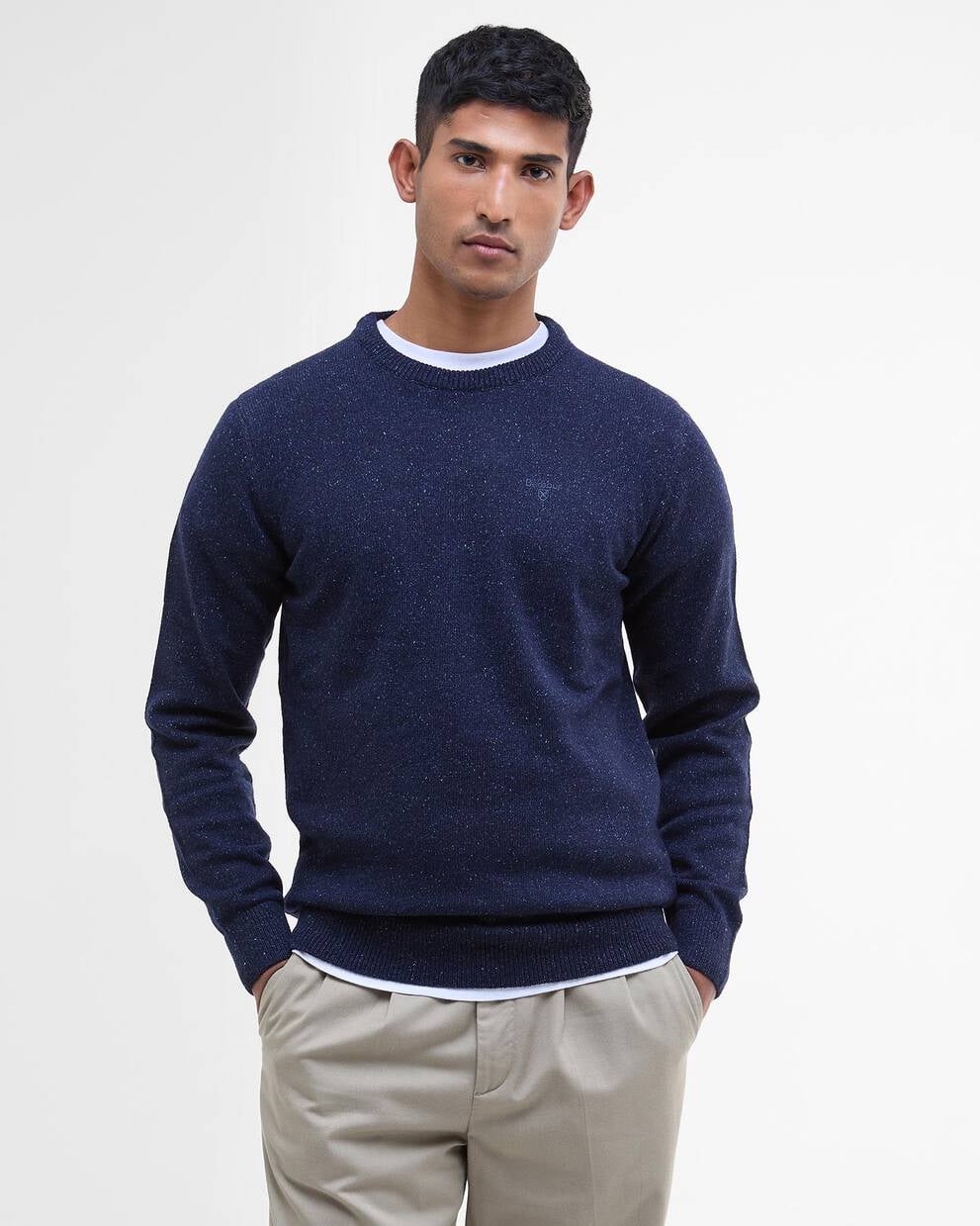BARBOUR Maglia essential tisbury crew