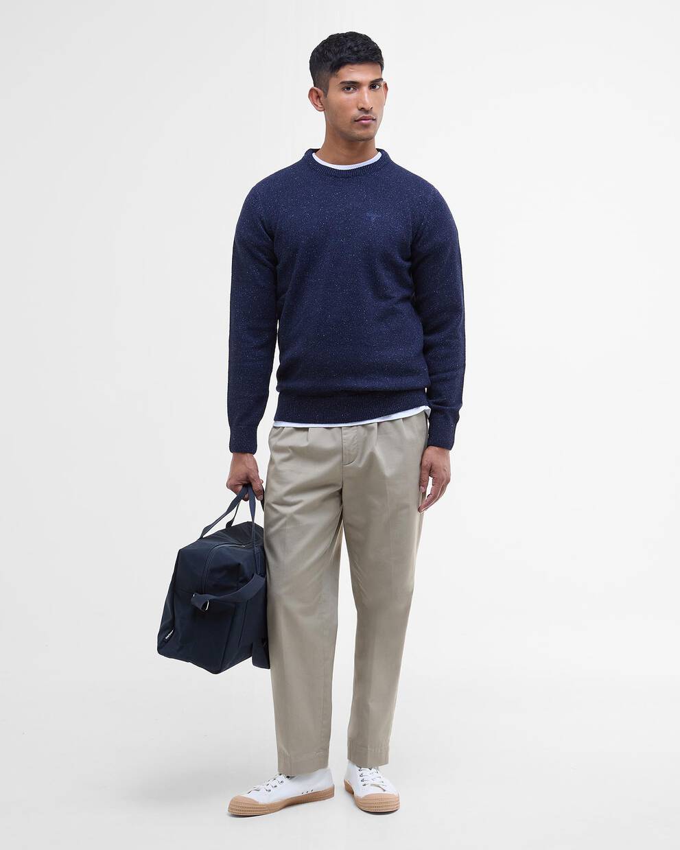 BARBOUR Maglia essential tisbury crew