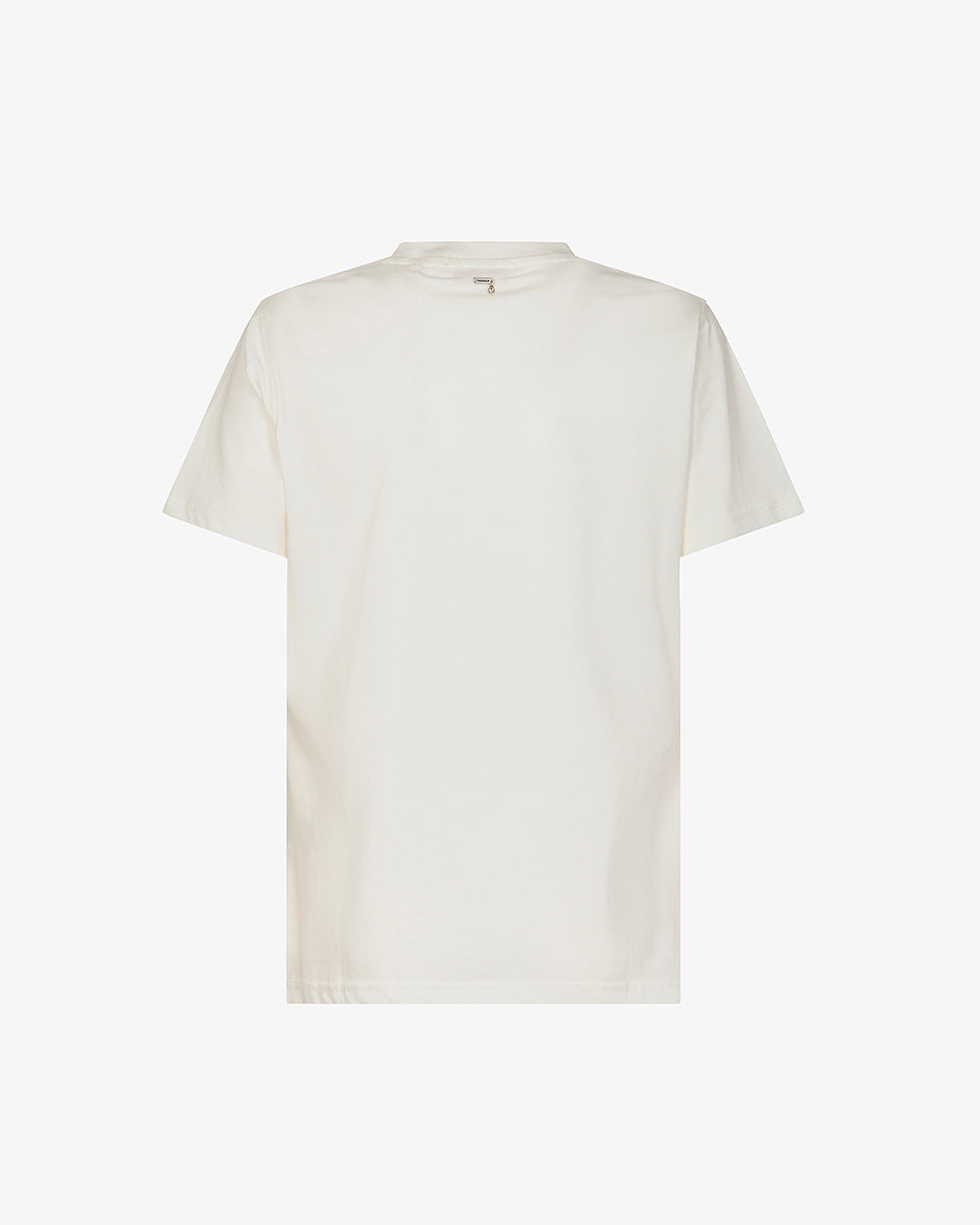 MARKUP T-Shirt girocollo donna con stampa tachi e strass