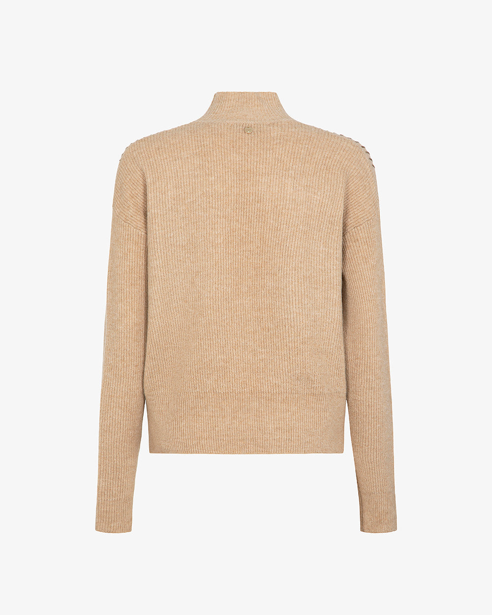 MARKUP Maglia lupetto con pioggia di stras sulle spalle