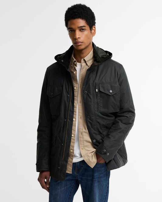 BARBOUR giubbotto imbottito e cerato WINTER SAPPER