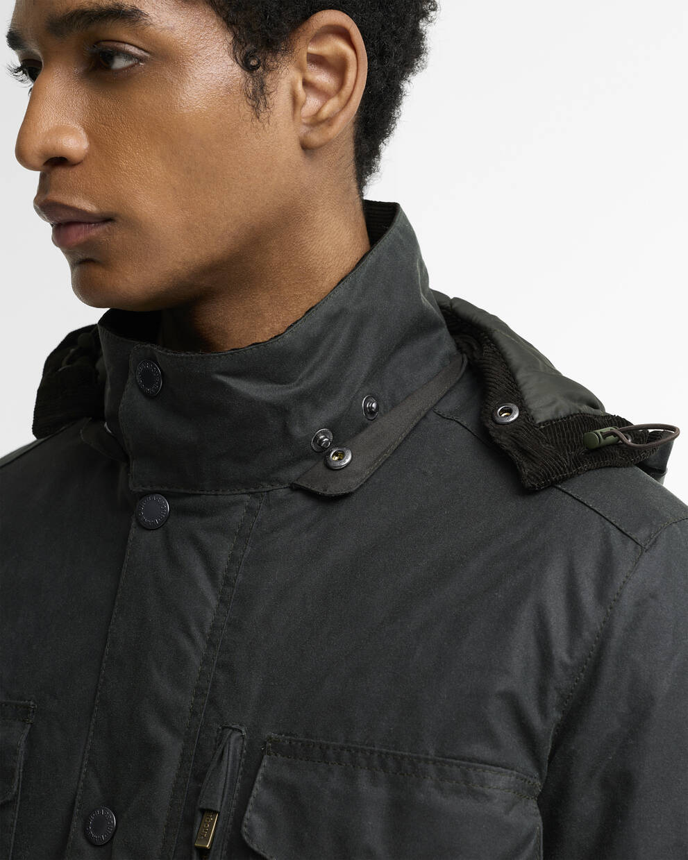 BARBOUR giubbotto imbottito e cerato WINTER SAPPER