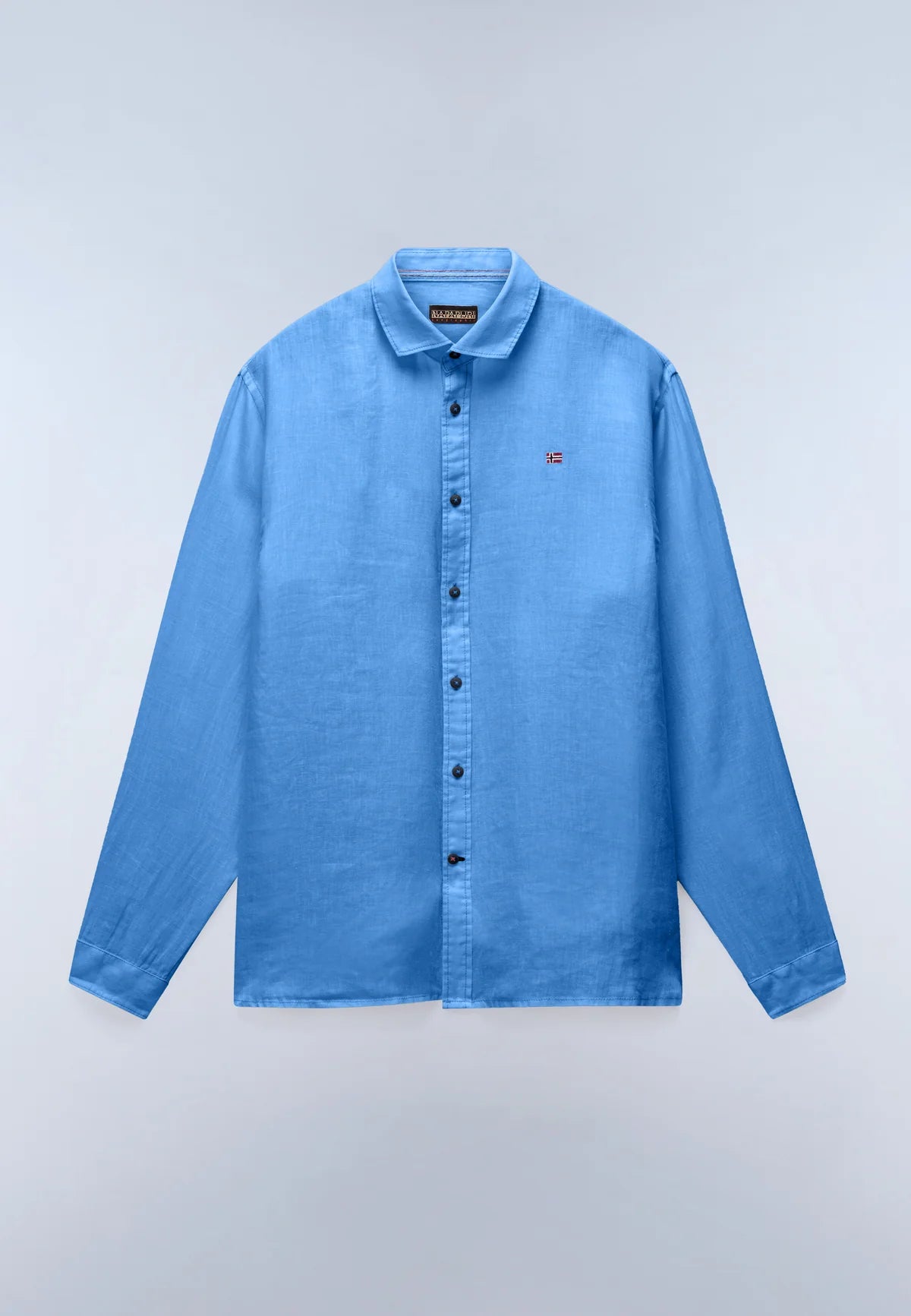 NAPAPIJRI Camicia maniche lunghe in mussola di cotone G-LINEN LS