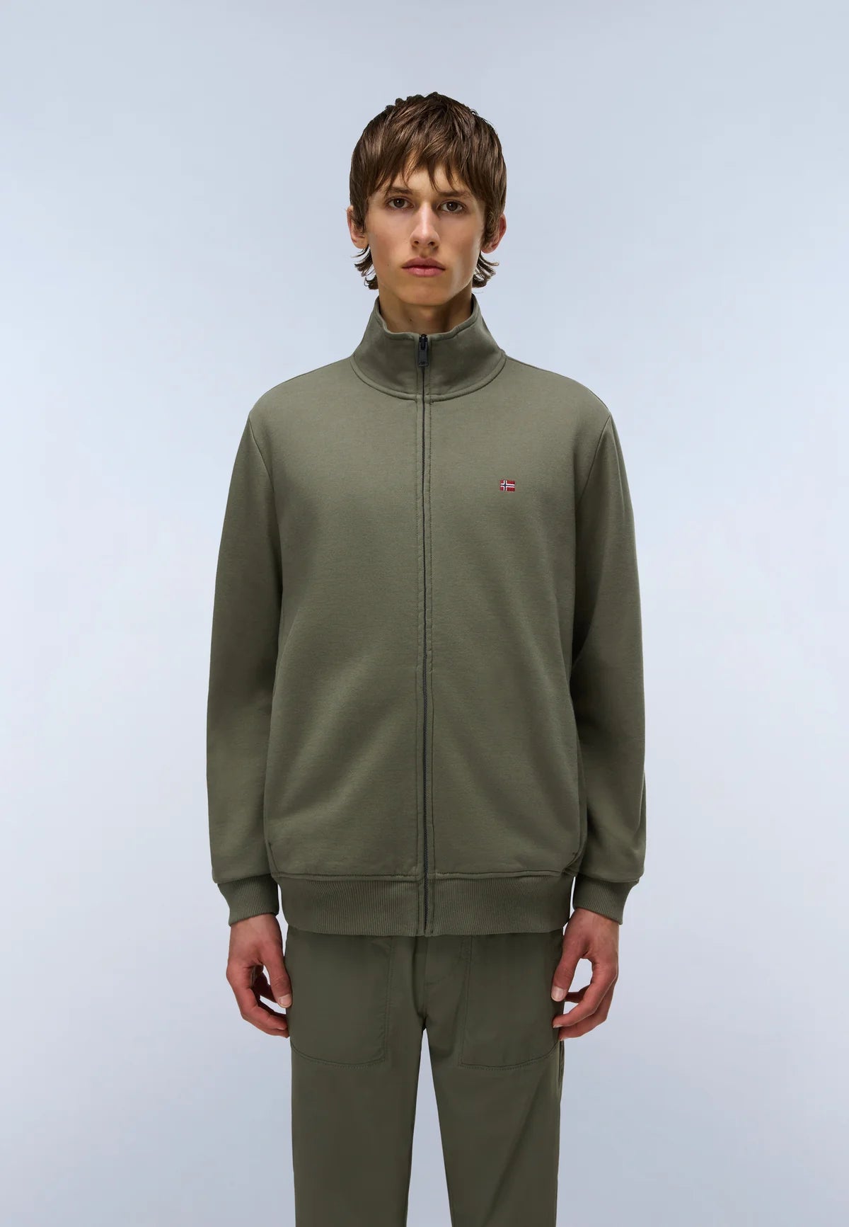 NAPAPIJRI Felpa con zip senza cappuccio BALIS FZ WINTER