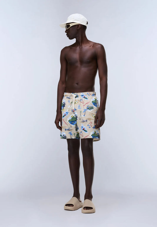 NAPAPIJRI Costume da bagno uomo in fantasia STAMPA V-ELIOR