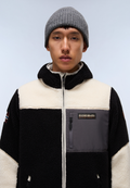 NAPAPIJRI Giubbotto felpa in pile multicolor YUPIK FZH 3