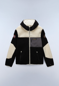 NAPAPIJRI Giubbotto felpa in pile multicolor YUPIK FZH 3