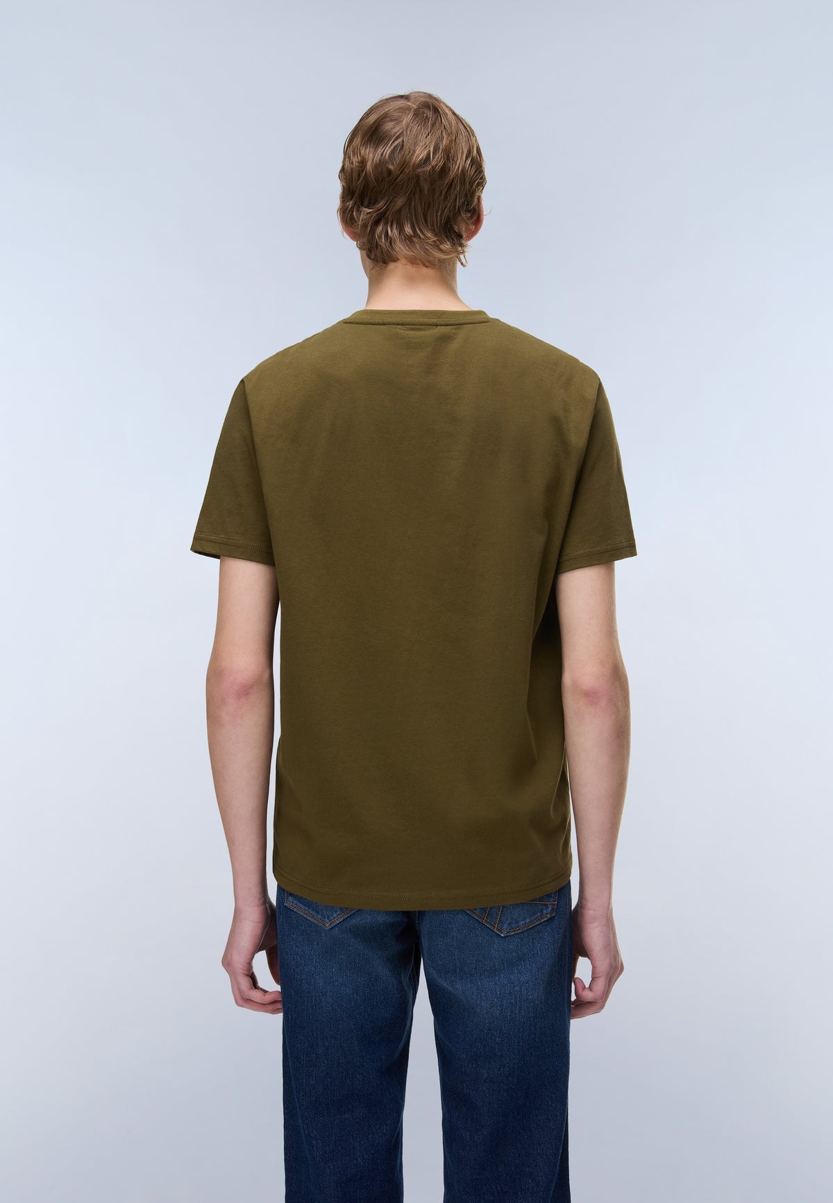 NAPAPIJRI T-Shirt girocollo maniche corte con bandierina ricamata sul petto SALIS SS SUM