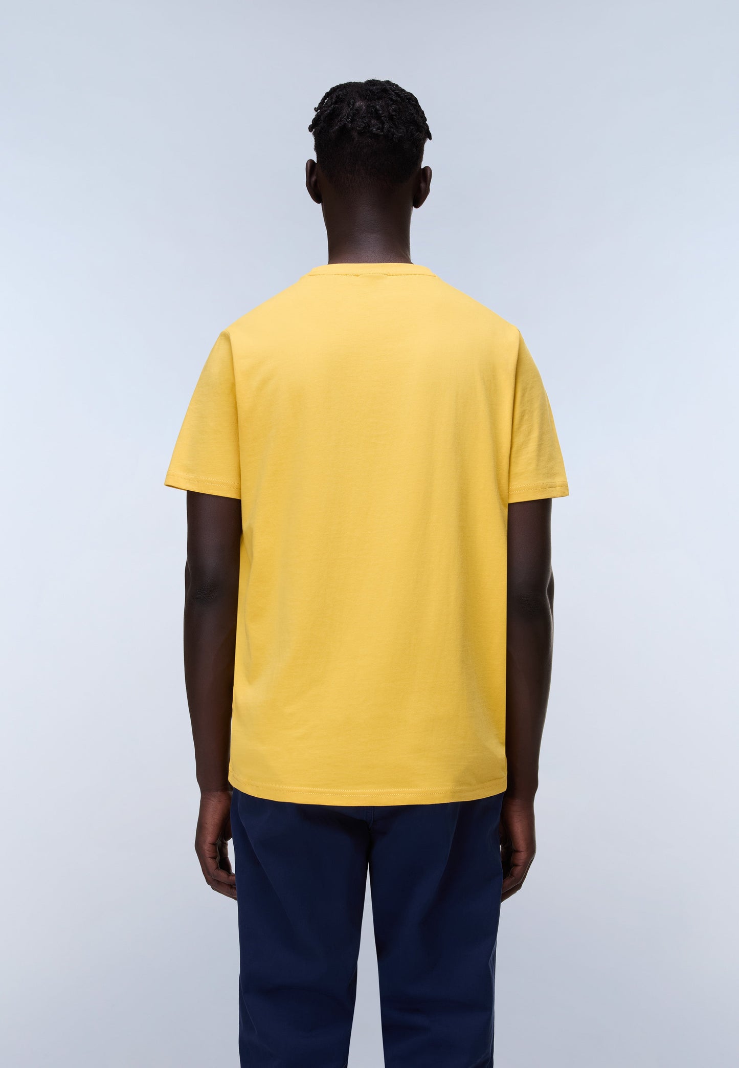 NAPAPIJRI T-Shirt girocollo maniche corte con bandierina ricamata sul petto SALIS SS SUM