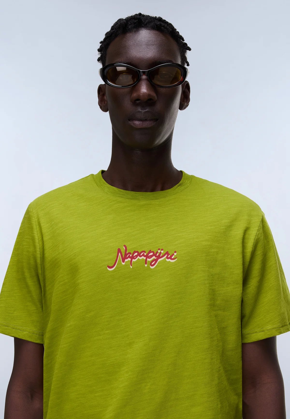 NAPAPIJRI T-Shirt girocollo con stampa sulla schiena S-ELIOR SS