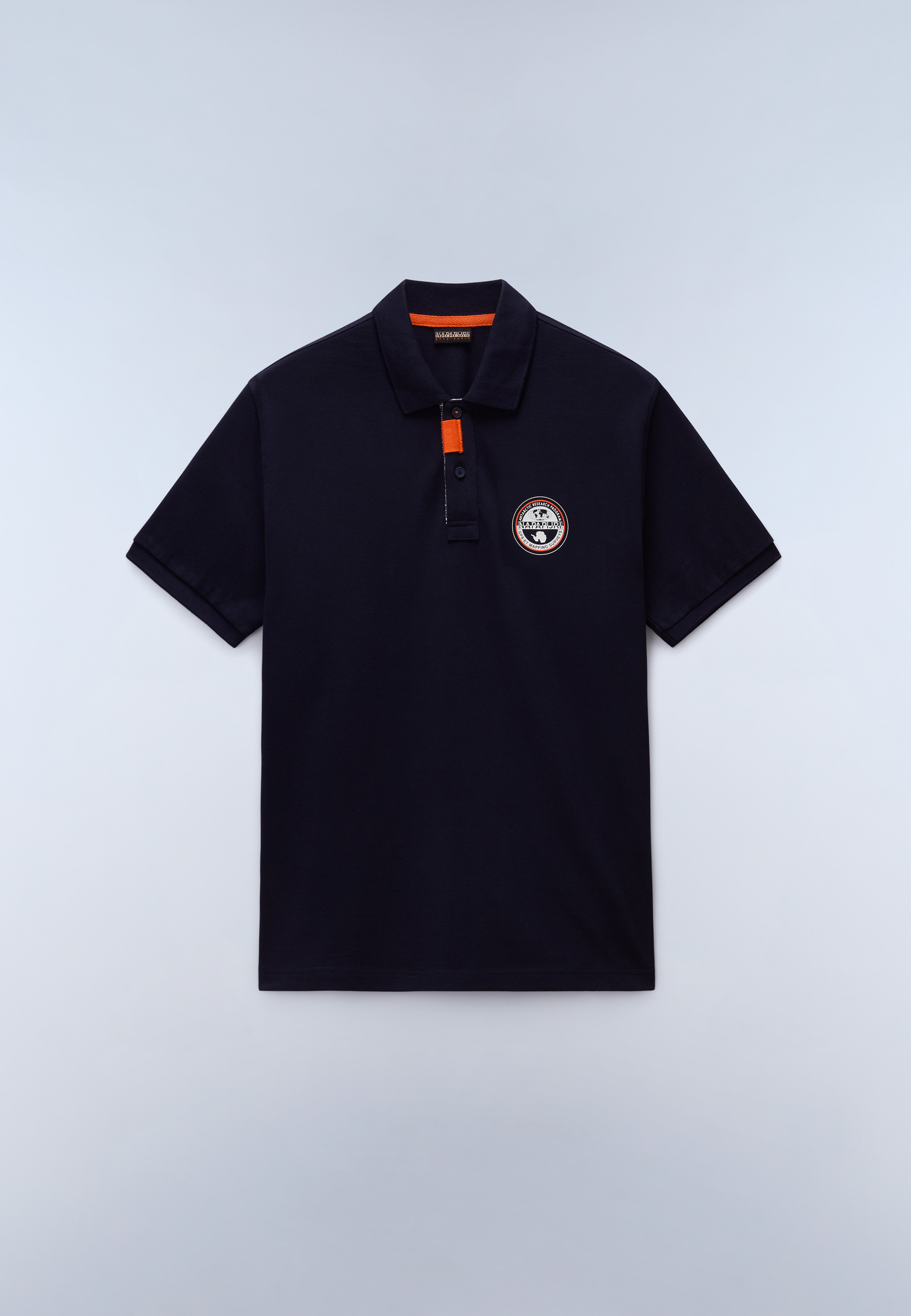 NAPAPIJRI Polo uomo maniche corte logo bollo sul petto E-CLANIS SS