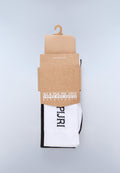 NAPAPIJRI Bipack di calzini in spugna HOKU SOCKS bianco e nero