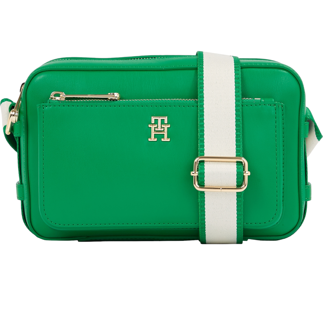 TOMMY HILFIGER Borsa tracolla CAMERA BAG con chiusura zip