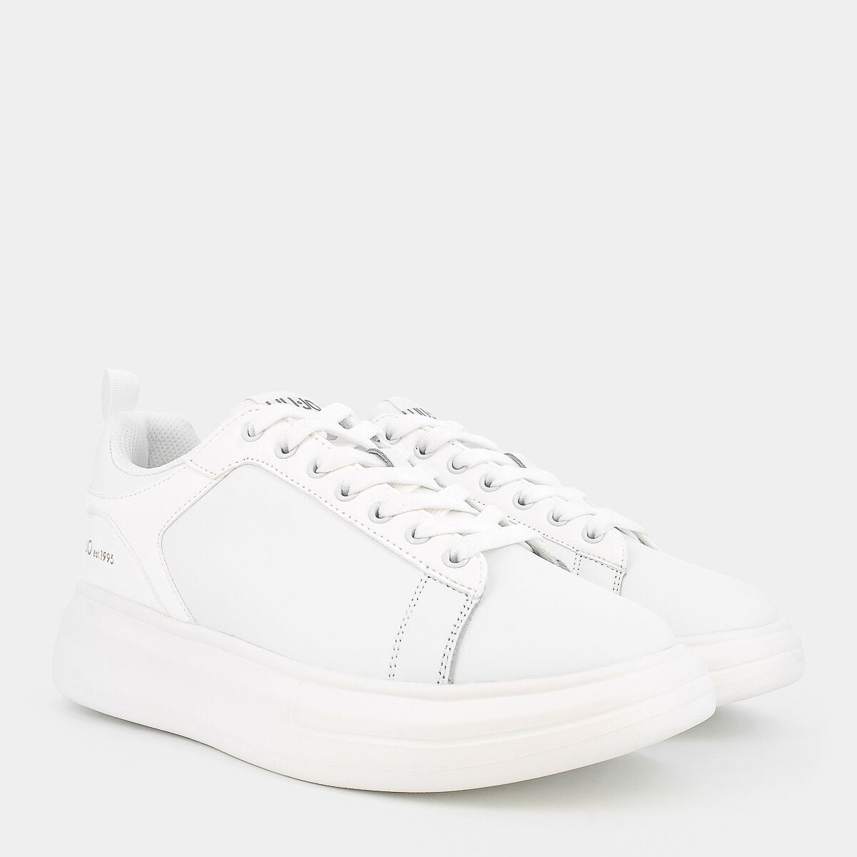 LIU JO Scarpe platform bianche BIG 05