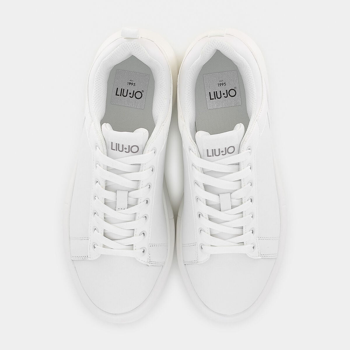 LIU JO Scarpe platform bianche BIG 05