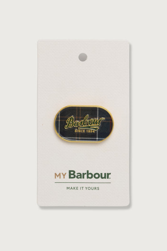 BARBOUR Spilla logo ovale