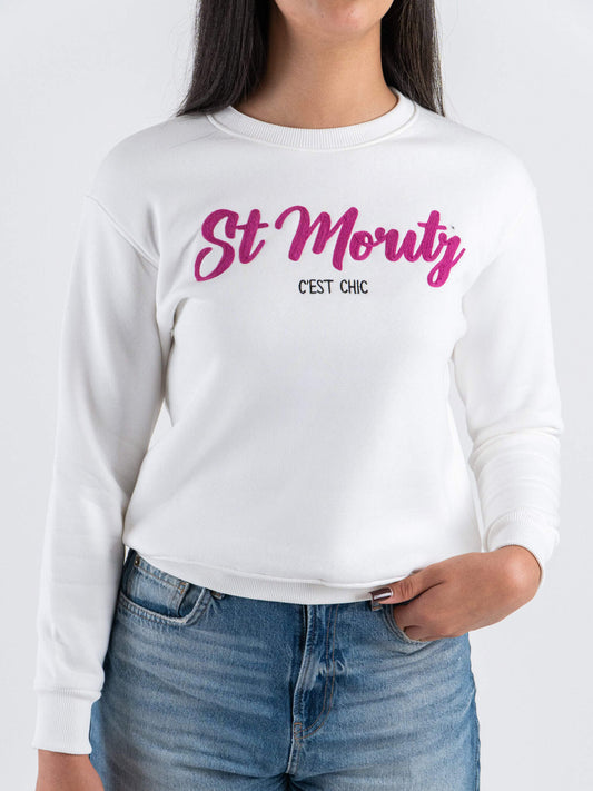 SUPERCULTURE Felpa st moritz c'est chic