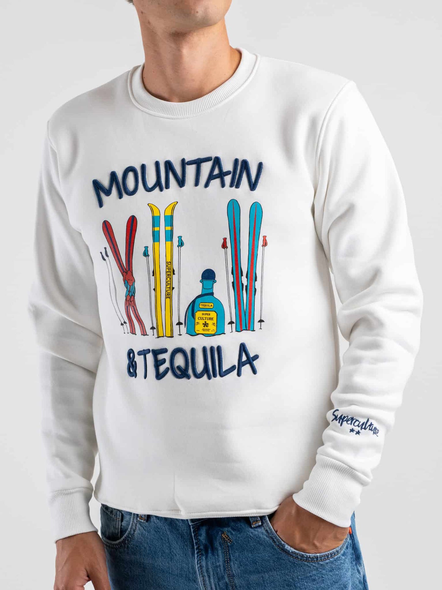 SUPERCULTURE Felpa mountain & tequila